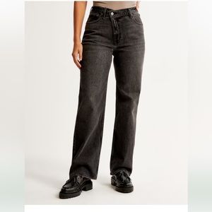 Abercrombie Curve love high rise 90s relaxed jeans